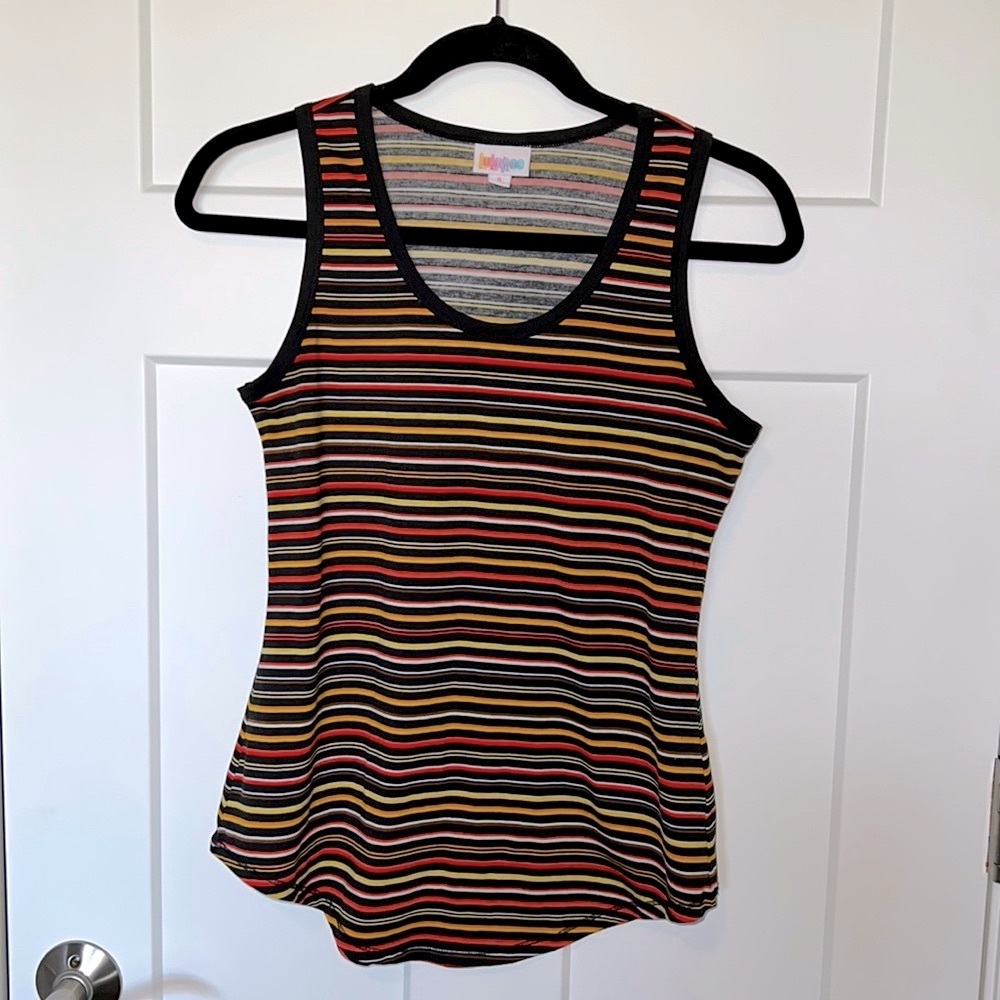 Multi-Color Striped Tank Top
